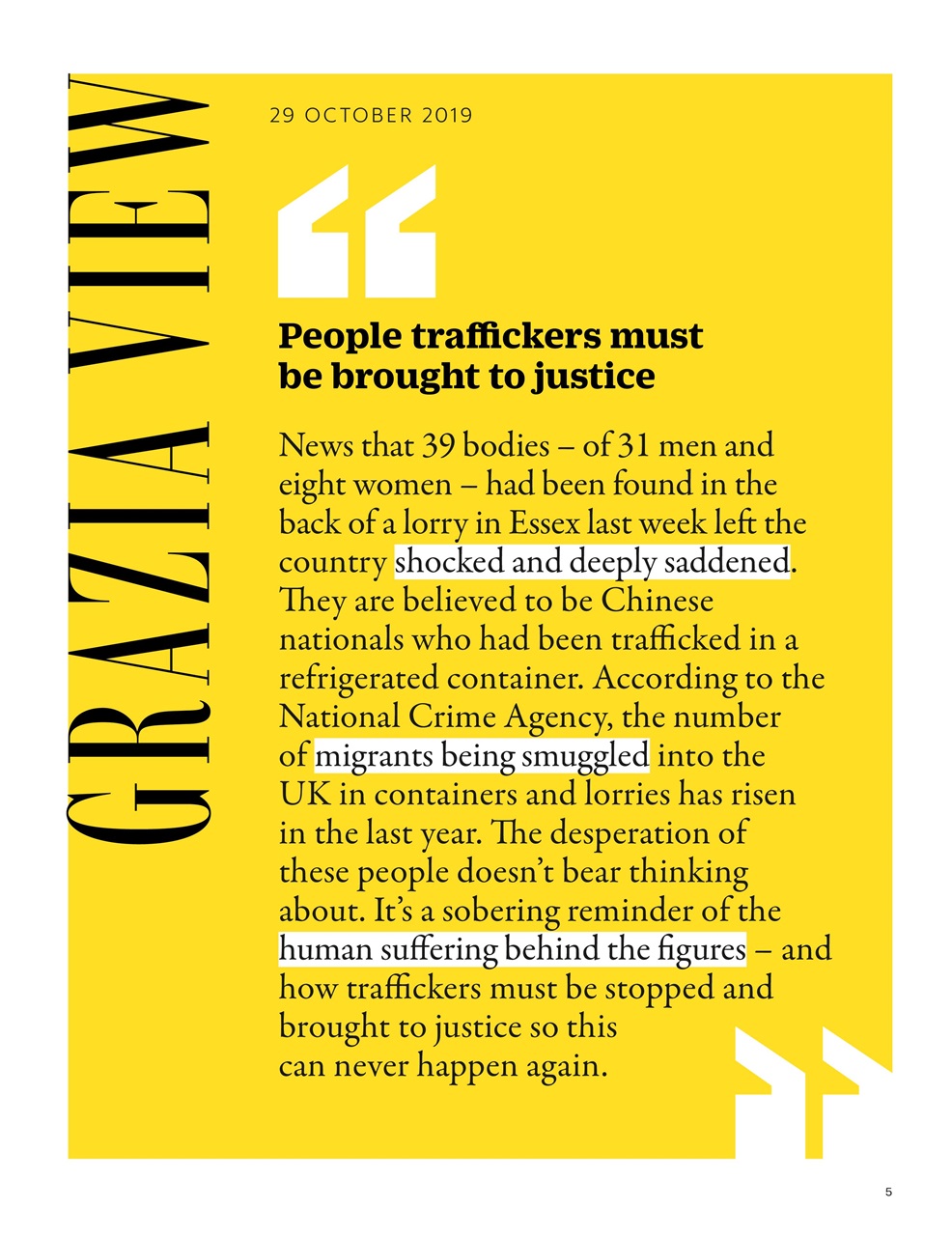 Grazia Preview Pages