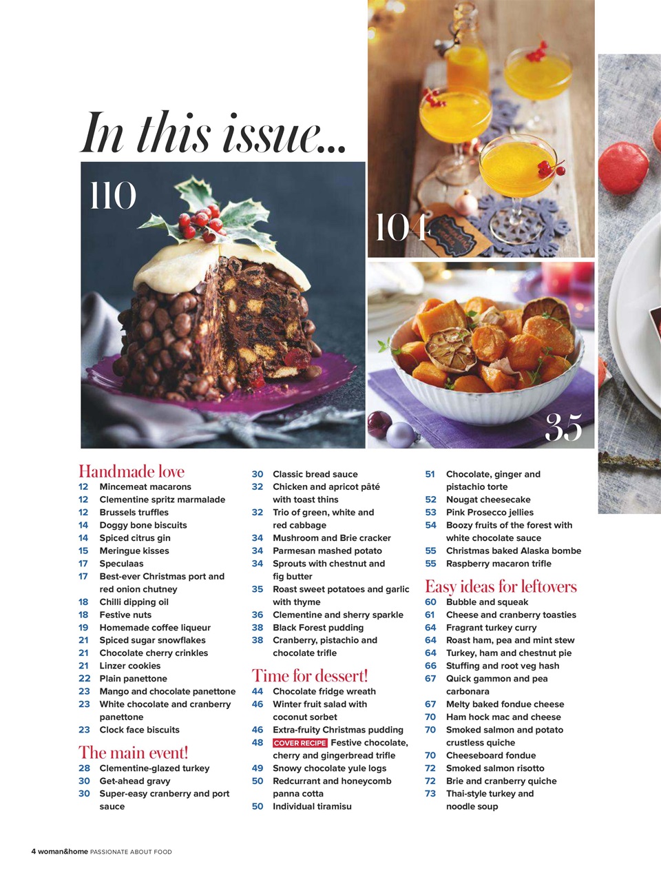 Woman & Home Feel Good Food Preview Pages