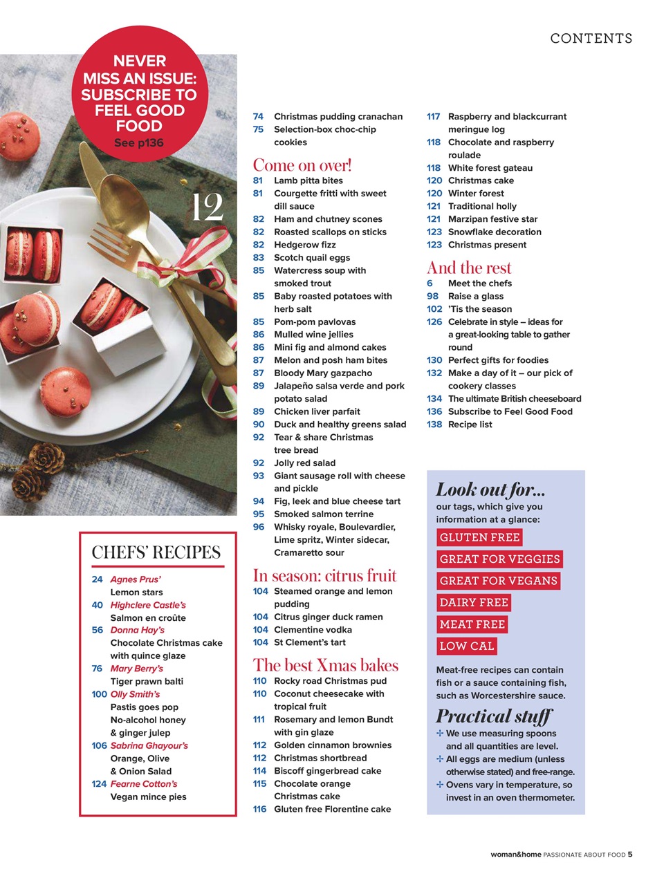 Woman & Home Feel Good Food Preview Pages