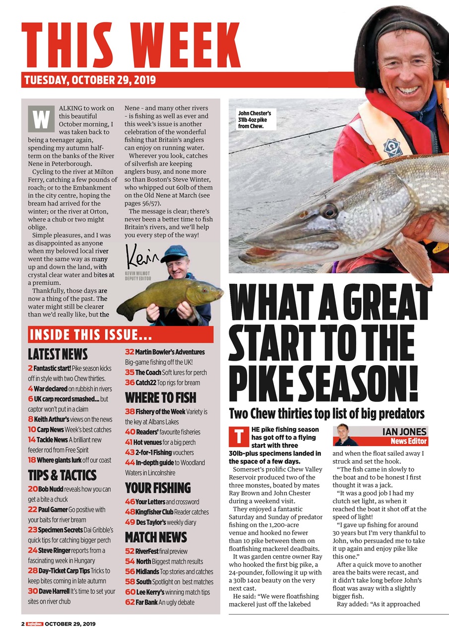 Angling Times Preview Pages