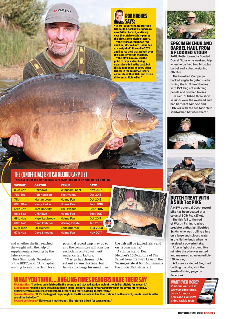 Angling Times Preview Pages