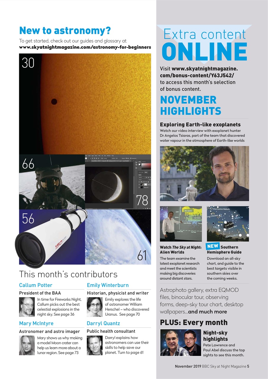 BBC Sky at Night Magazine Preview Pages