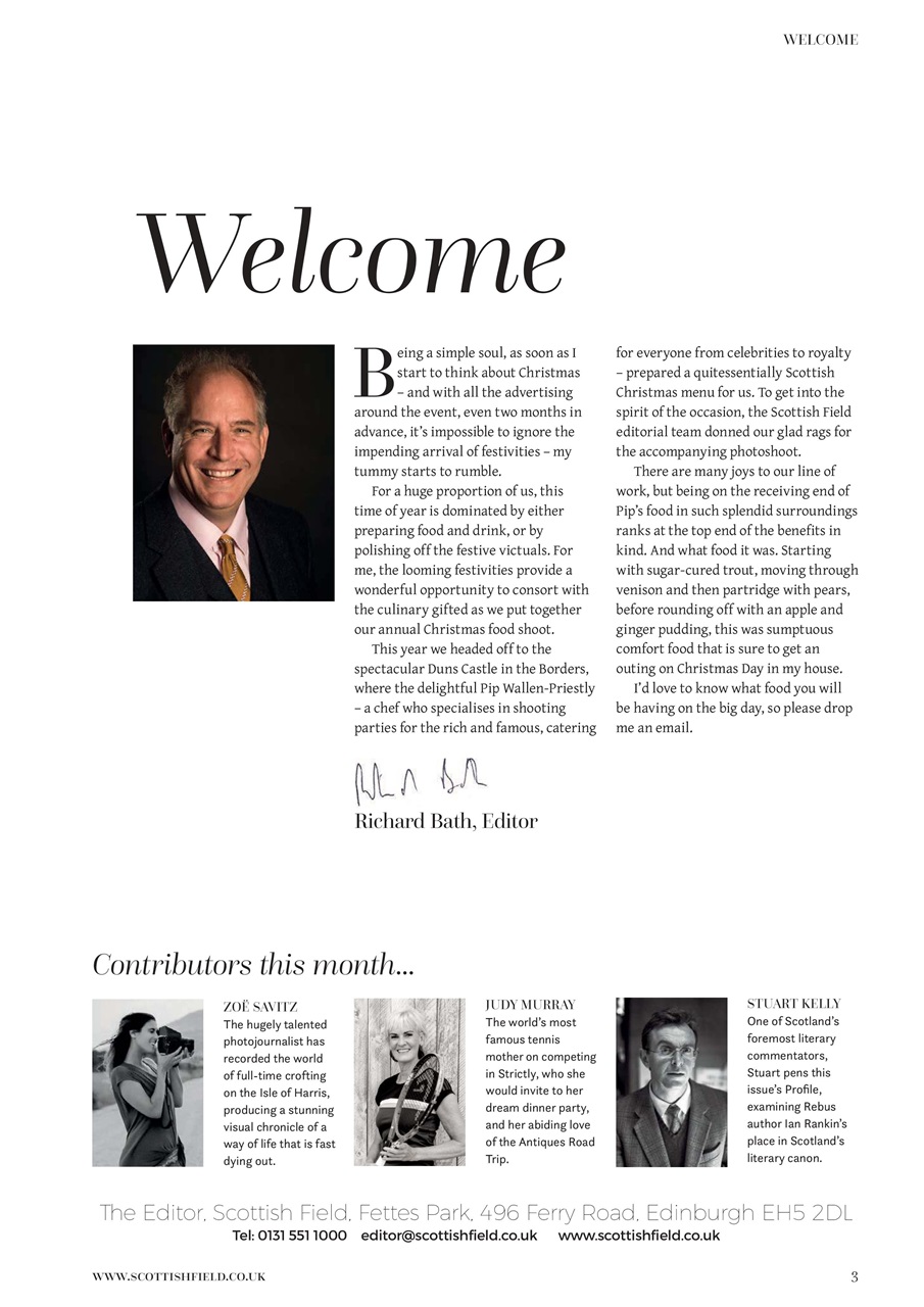 Scottish Field Preview Pages