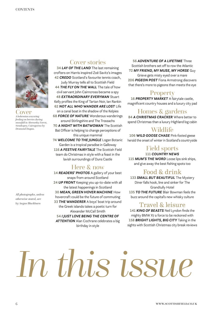 Scottish Field Preview Pages