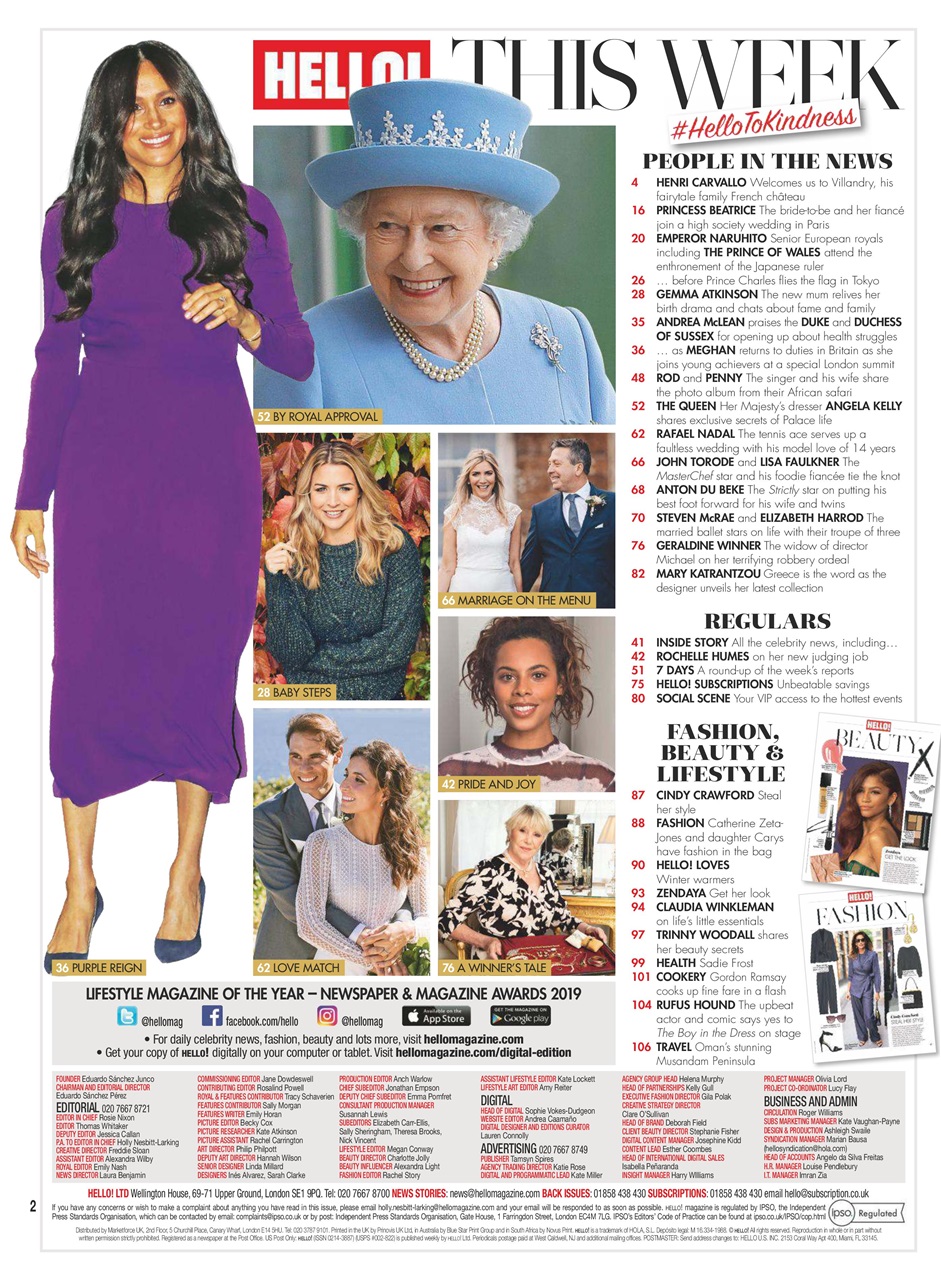 Hello! Magazine Preview Pages