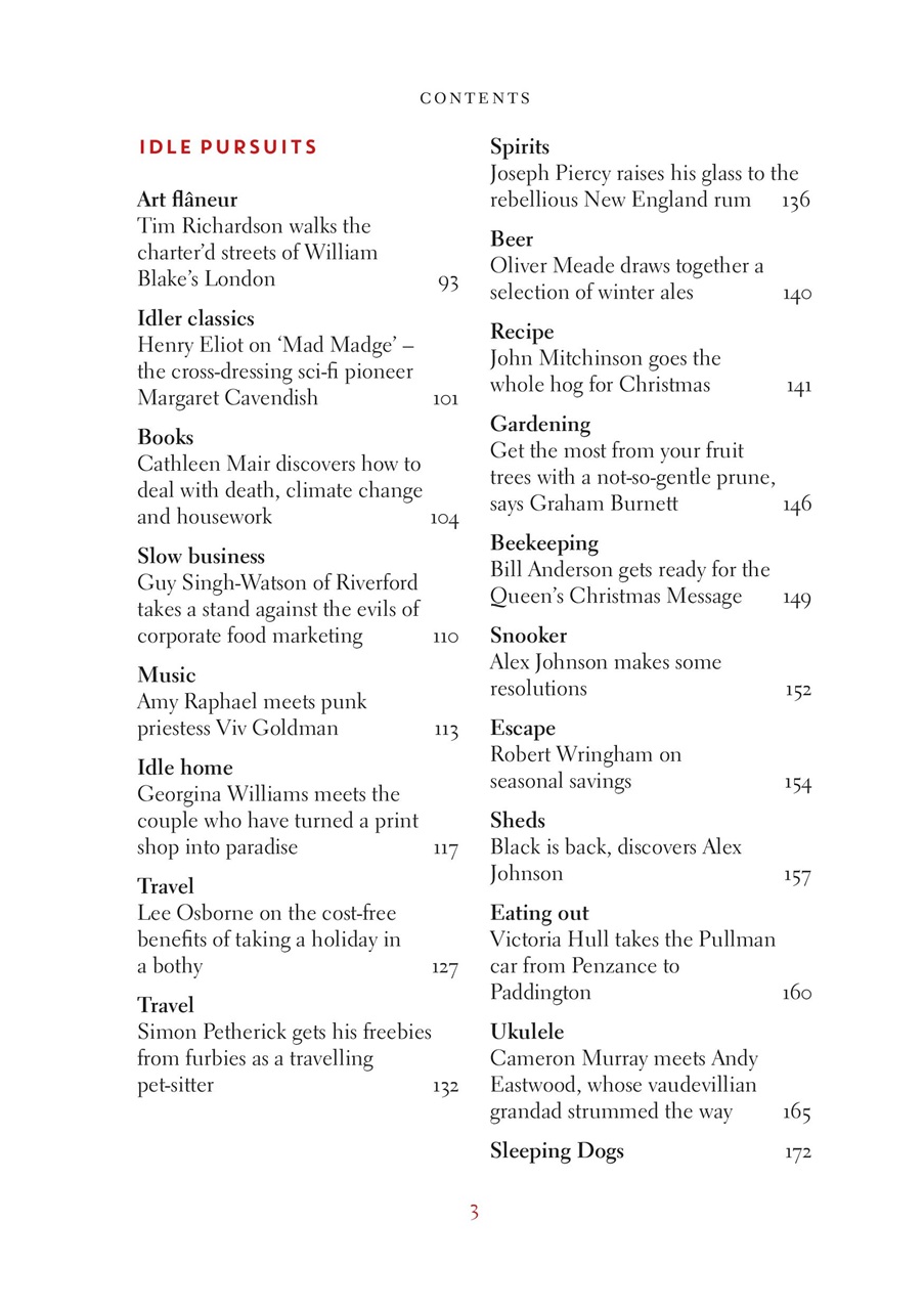 The Idler Magazine Preview Pages