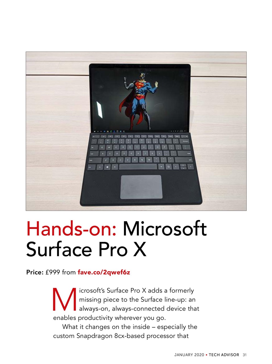 Tech Advisor Preview Pages