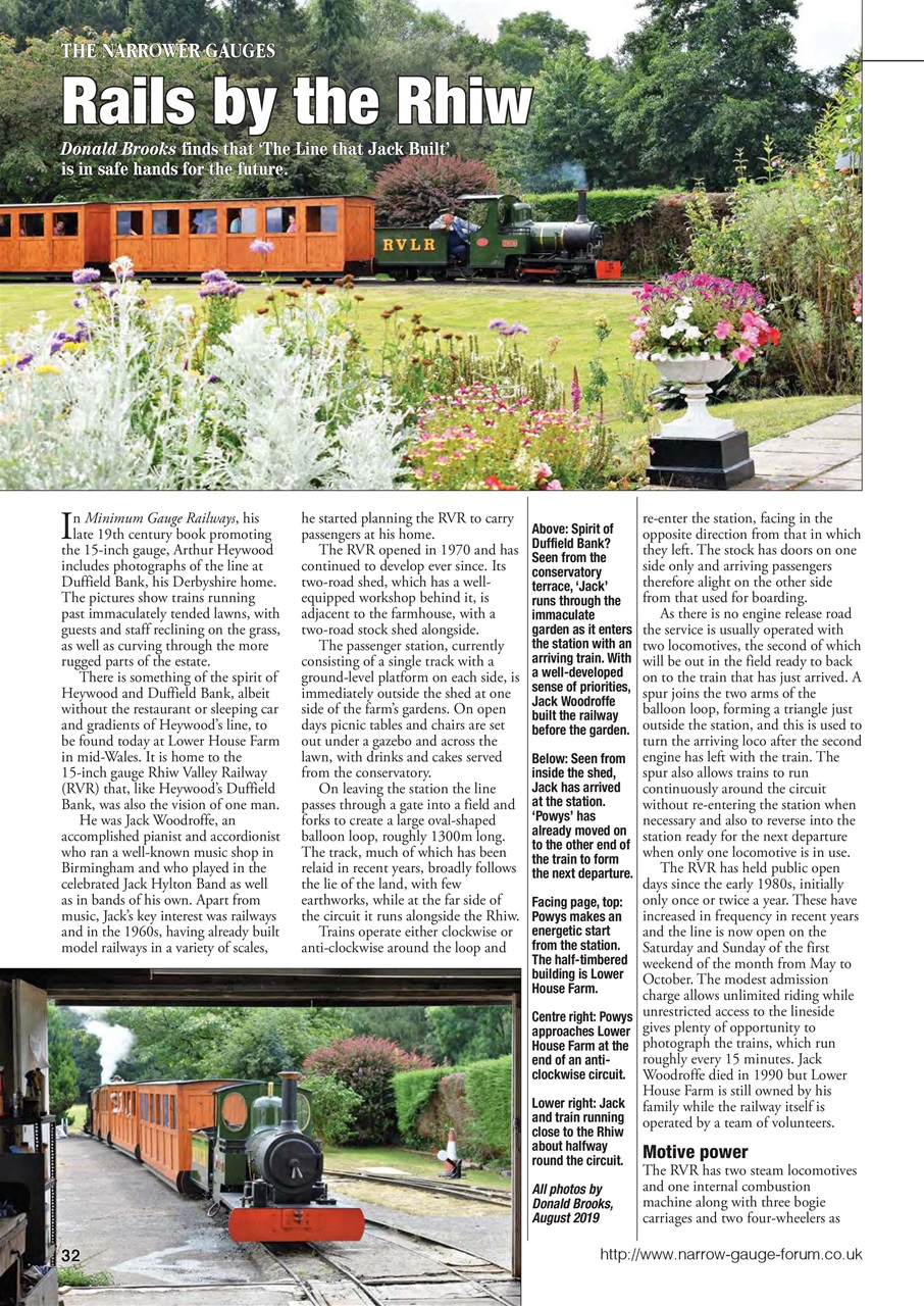 Narrow Gauge World Preview Pages