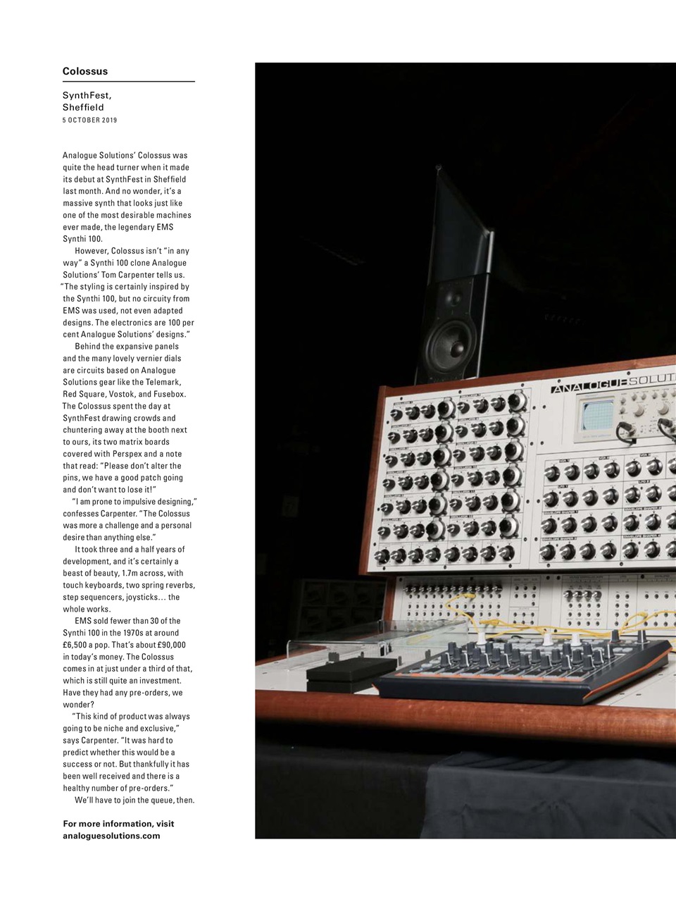 Electronic Sound Preview Pages