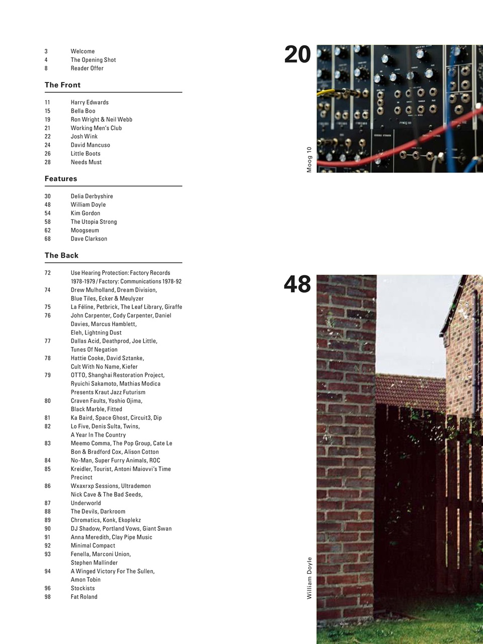 Electronic Sound Preview Pages