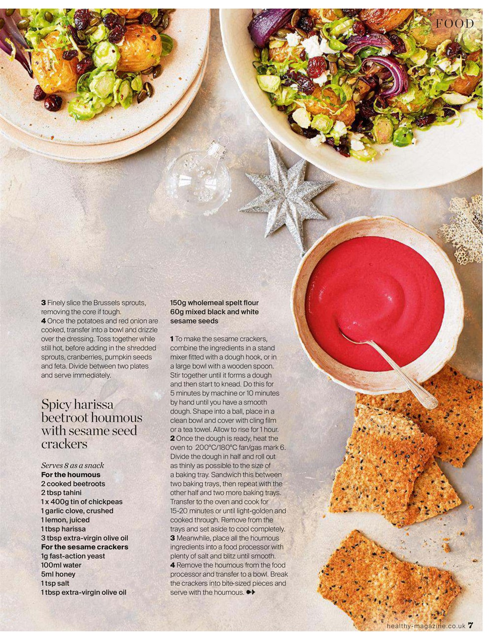 Healthy Magazine Preview Pages