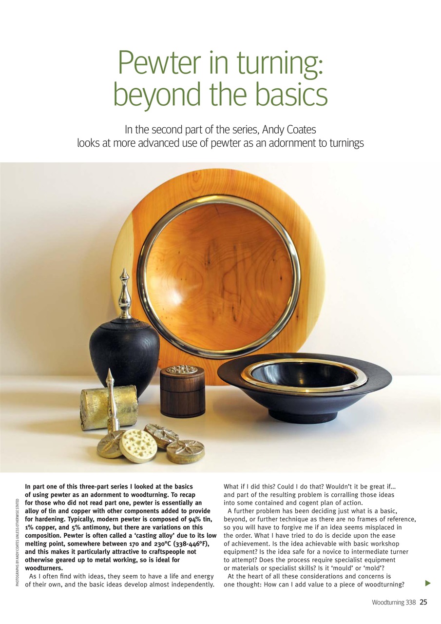 Woodturning Preview Pages