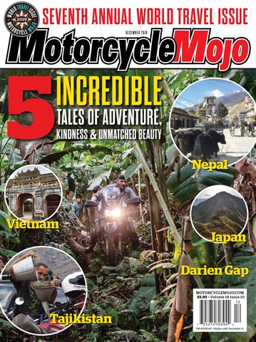 Motorcycle Mojo issue December 2019