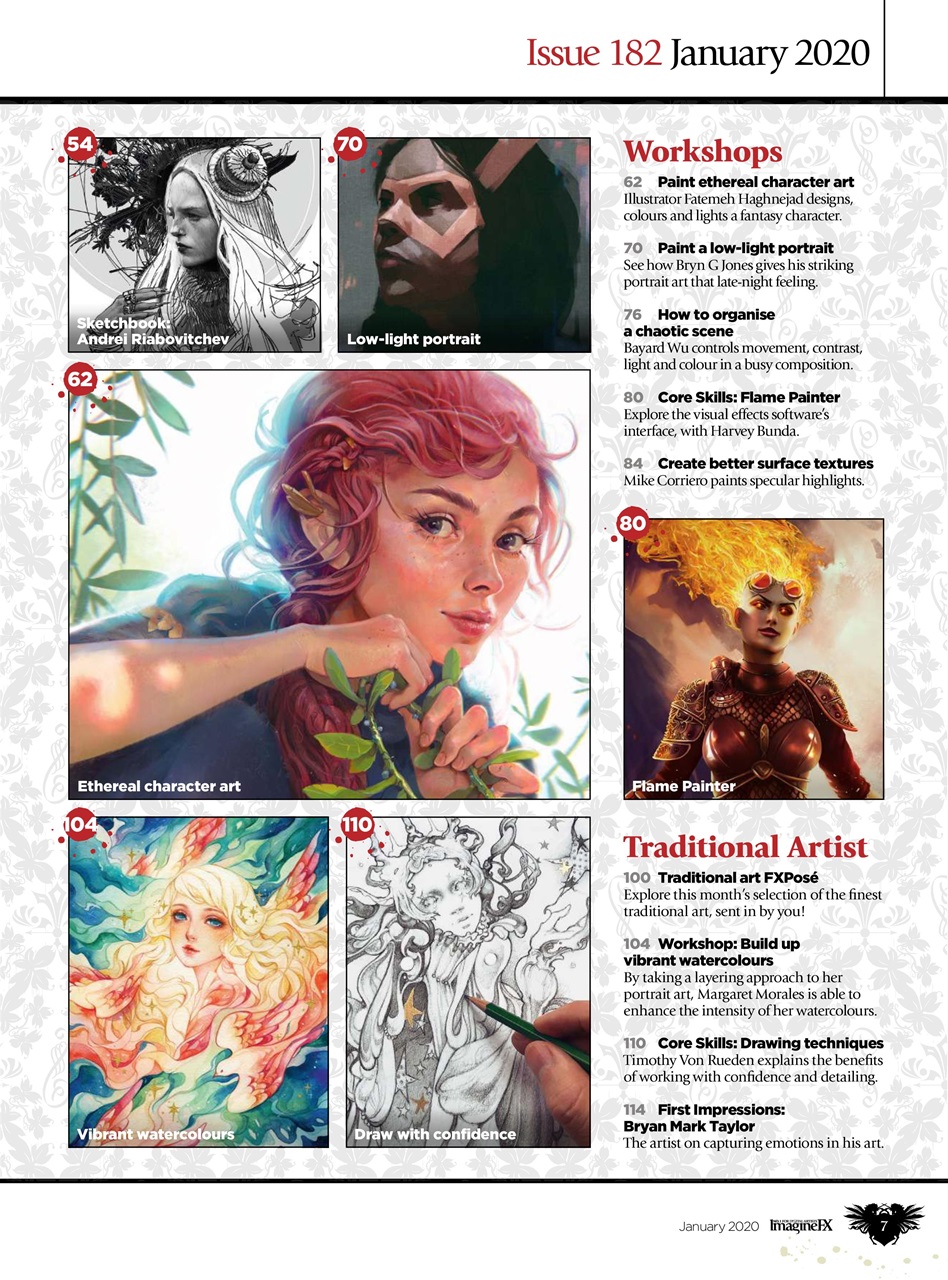 ImagineFX Preview Pages