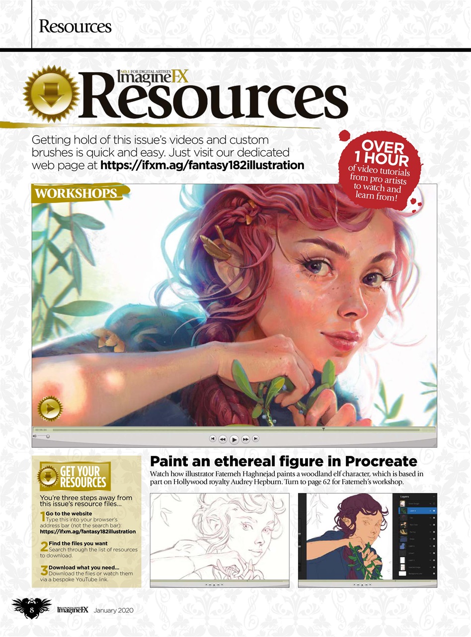 ImagineFX Preview Pages