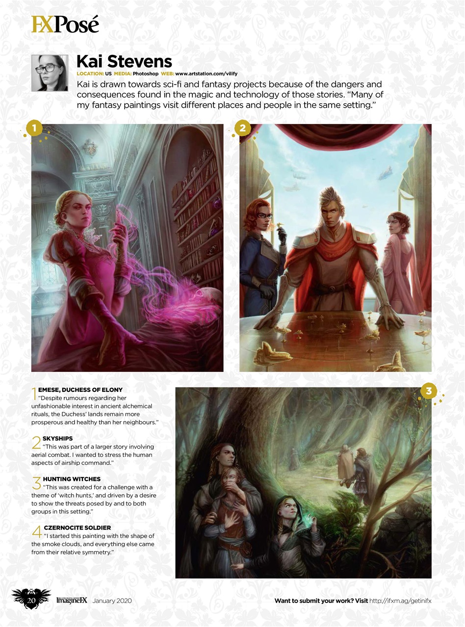 ImagineFX Preview Pages