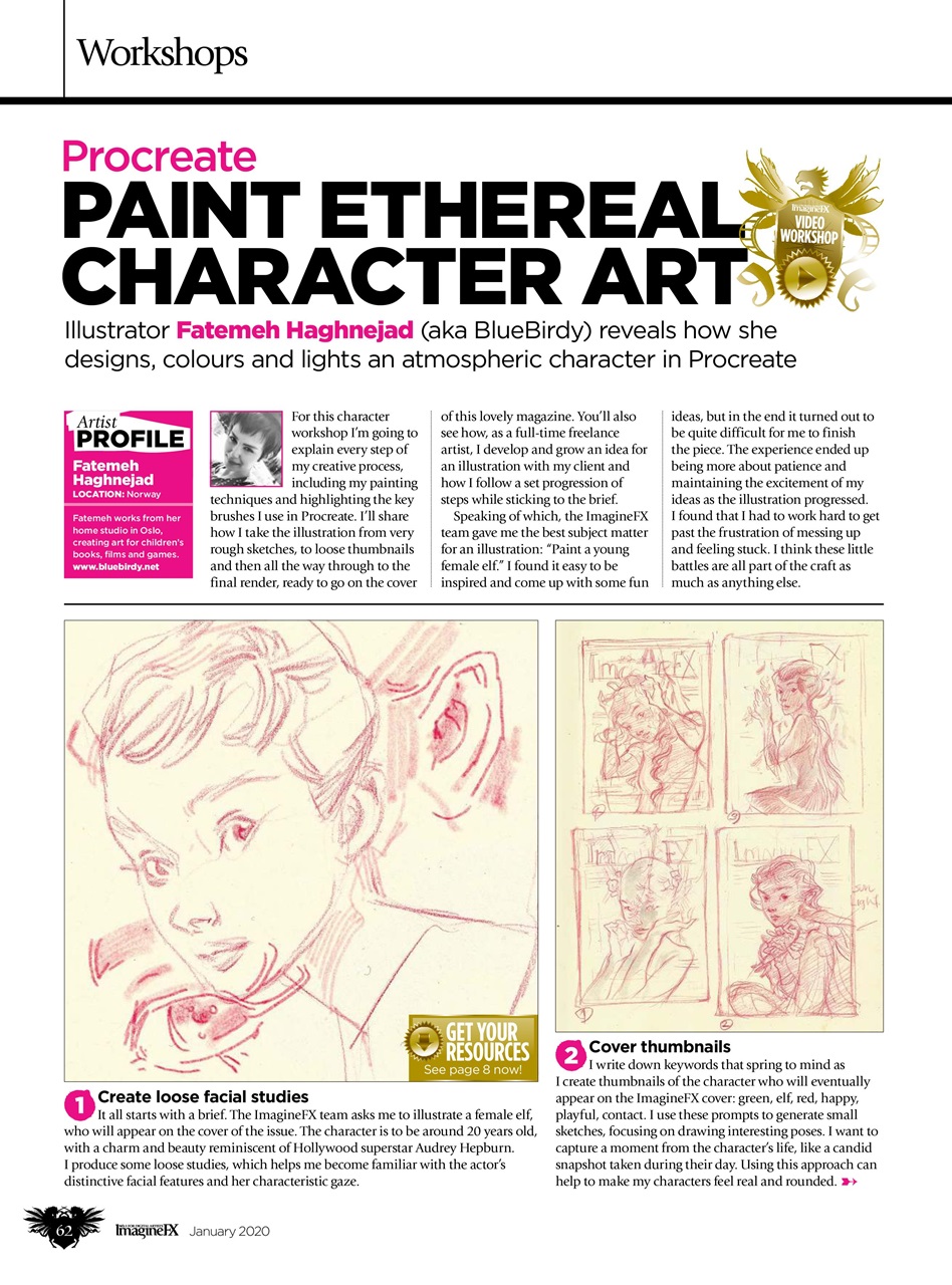 ImagineFX Preview Pages