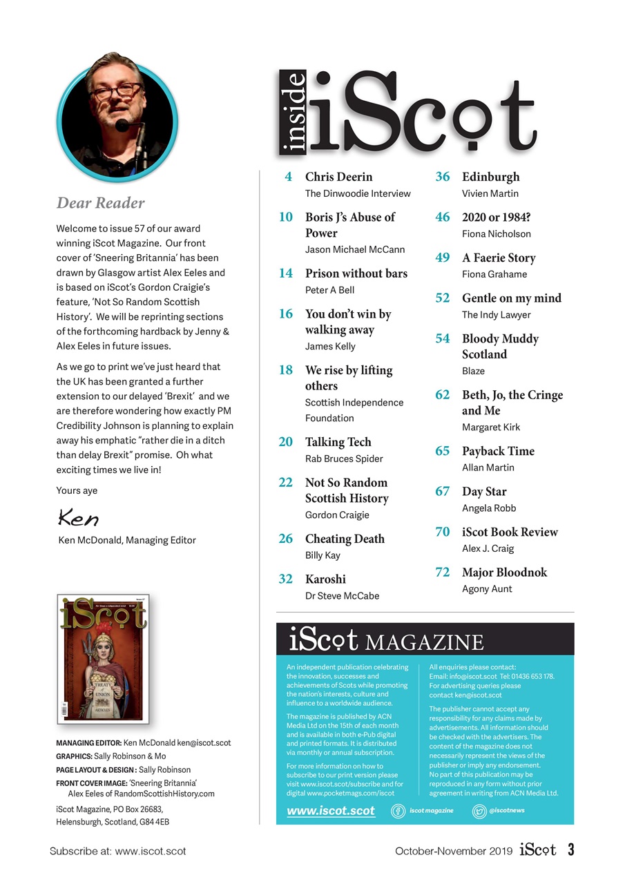iScot Magazine Preview Pages