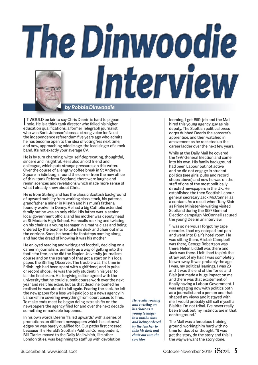 iScot Magazine Preview Pages