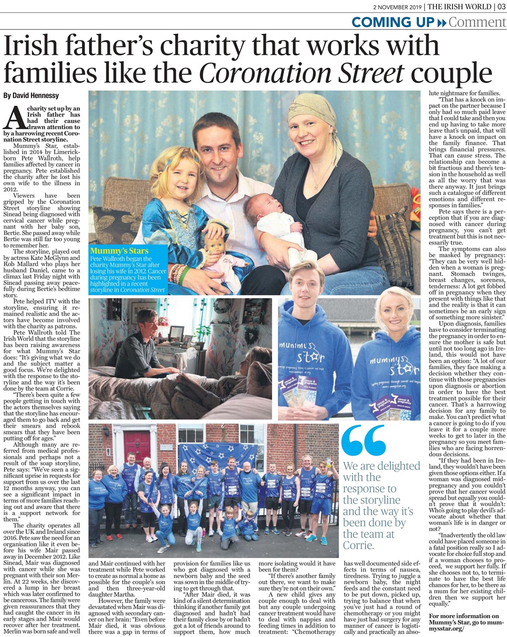 Irish World Preview Pages