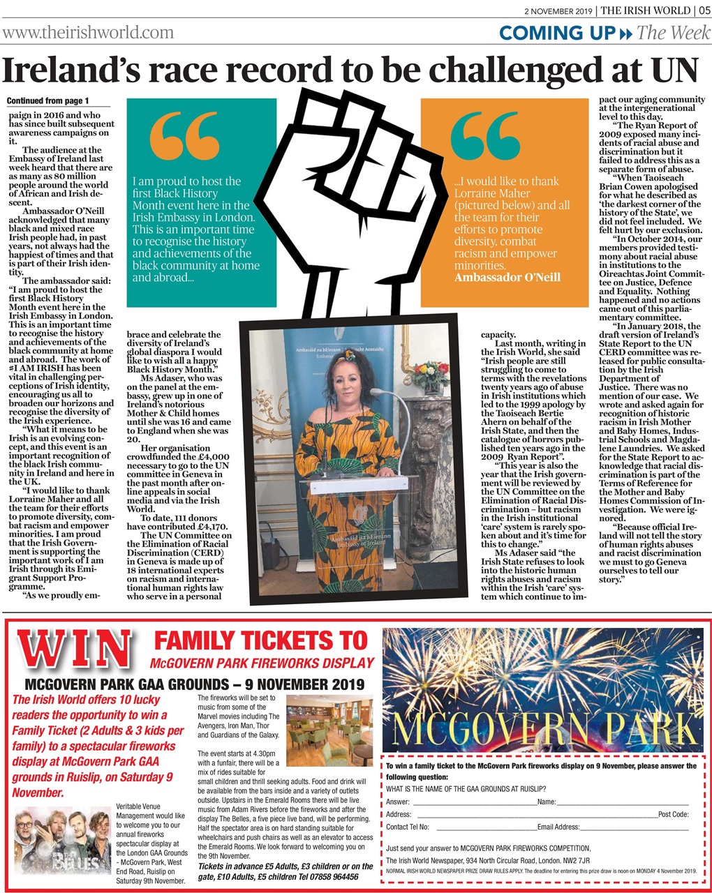 Irish World Preview Pages