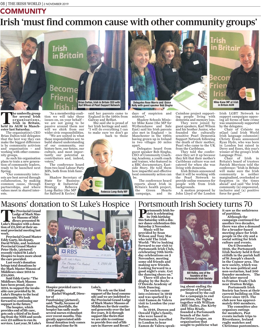 Irish World Preview Pages