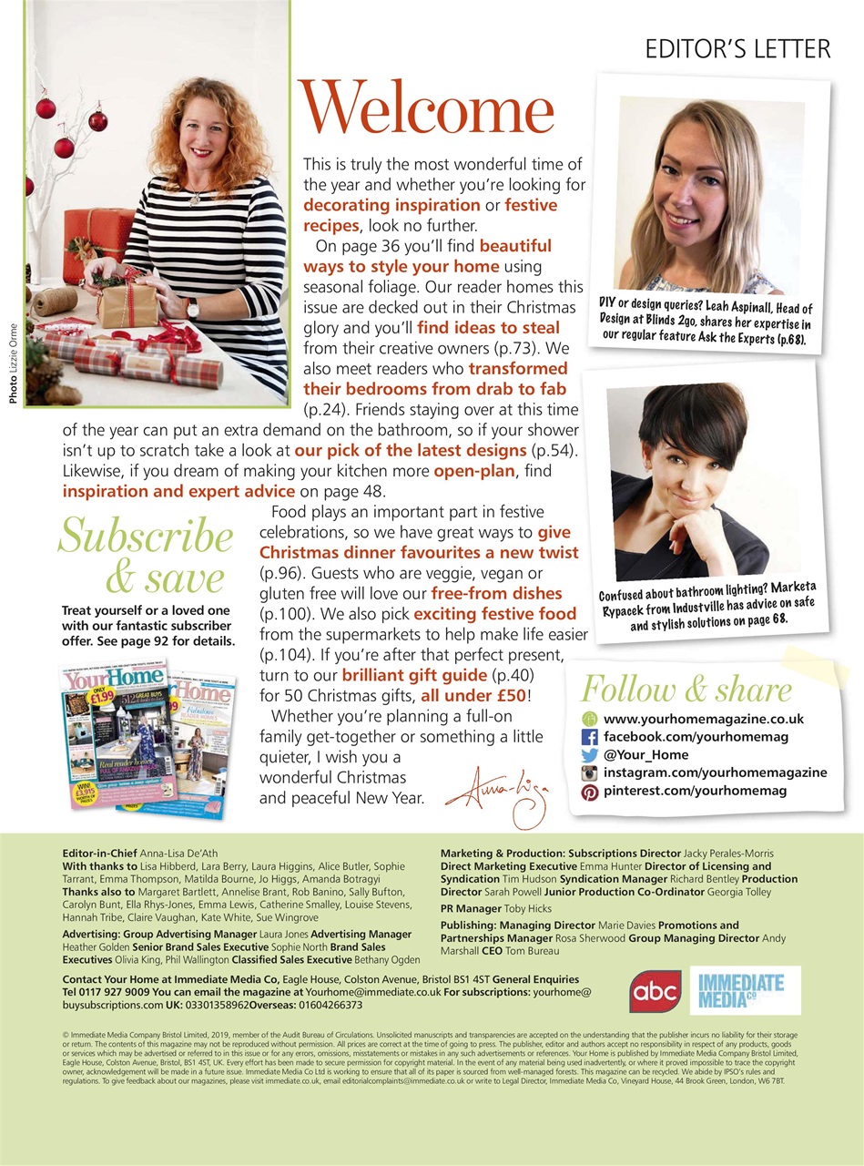 Your Home Magazine Preview Pages