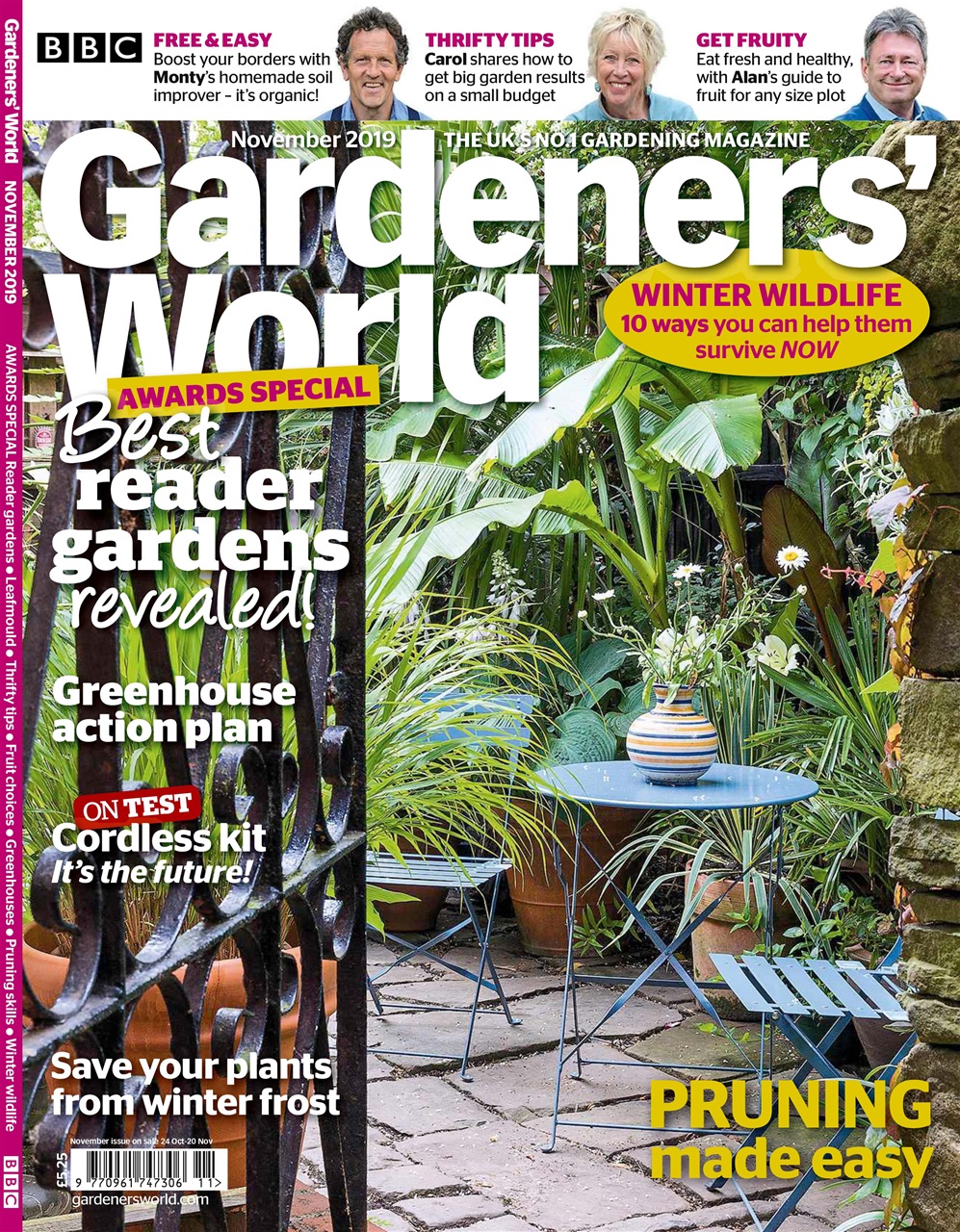 BBC Gardeners’ World Magazine Preview Pages