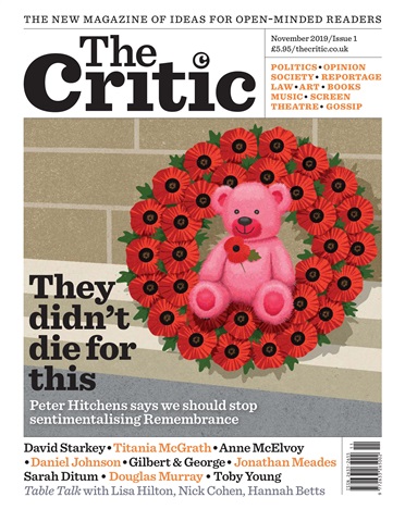 The Critic issue November 2019