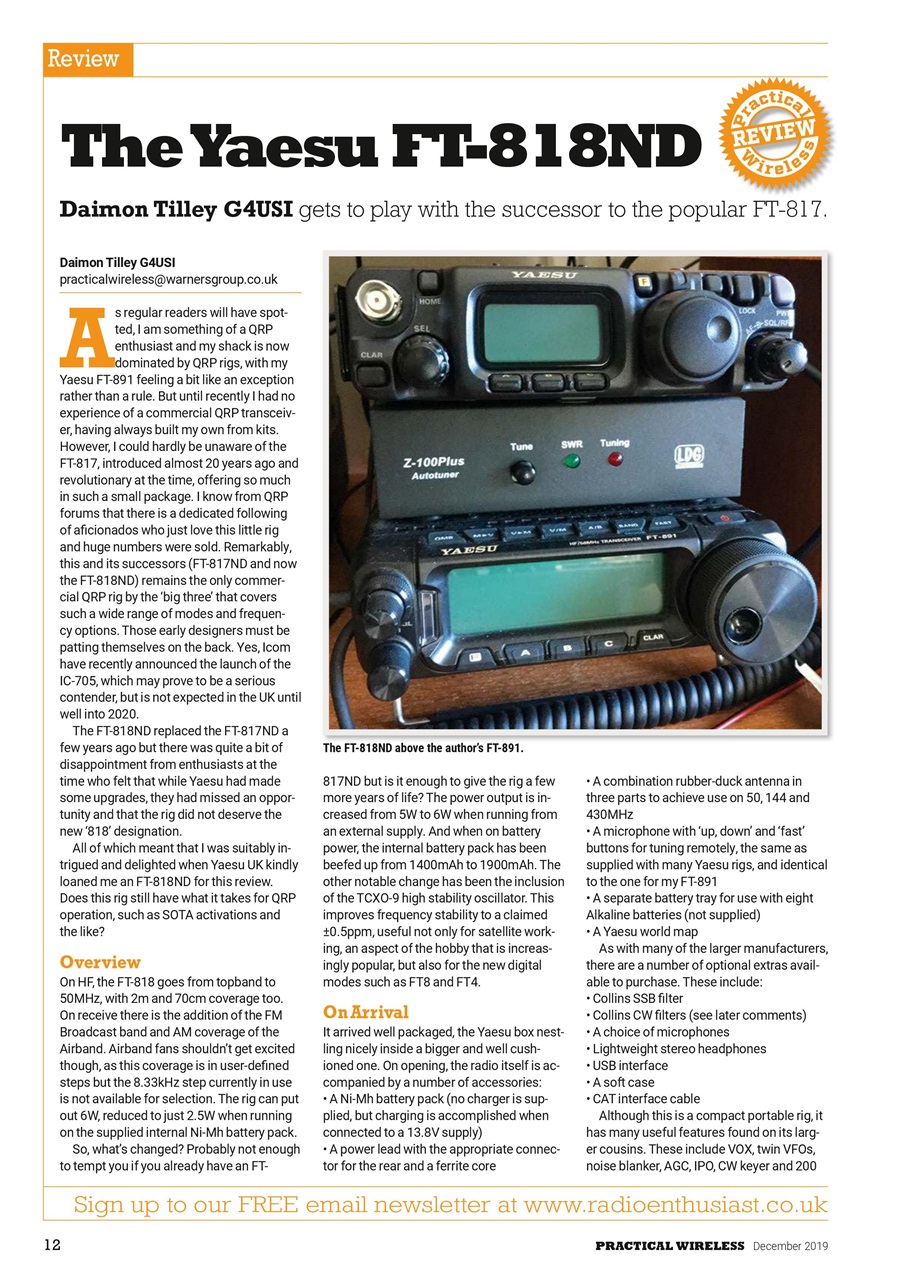 Practical Wireless Preview Pages