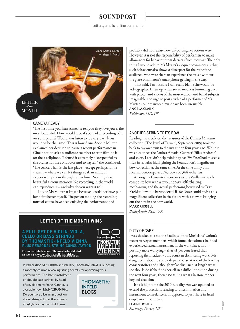 The Strad Preview Pages