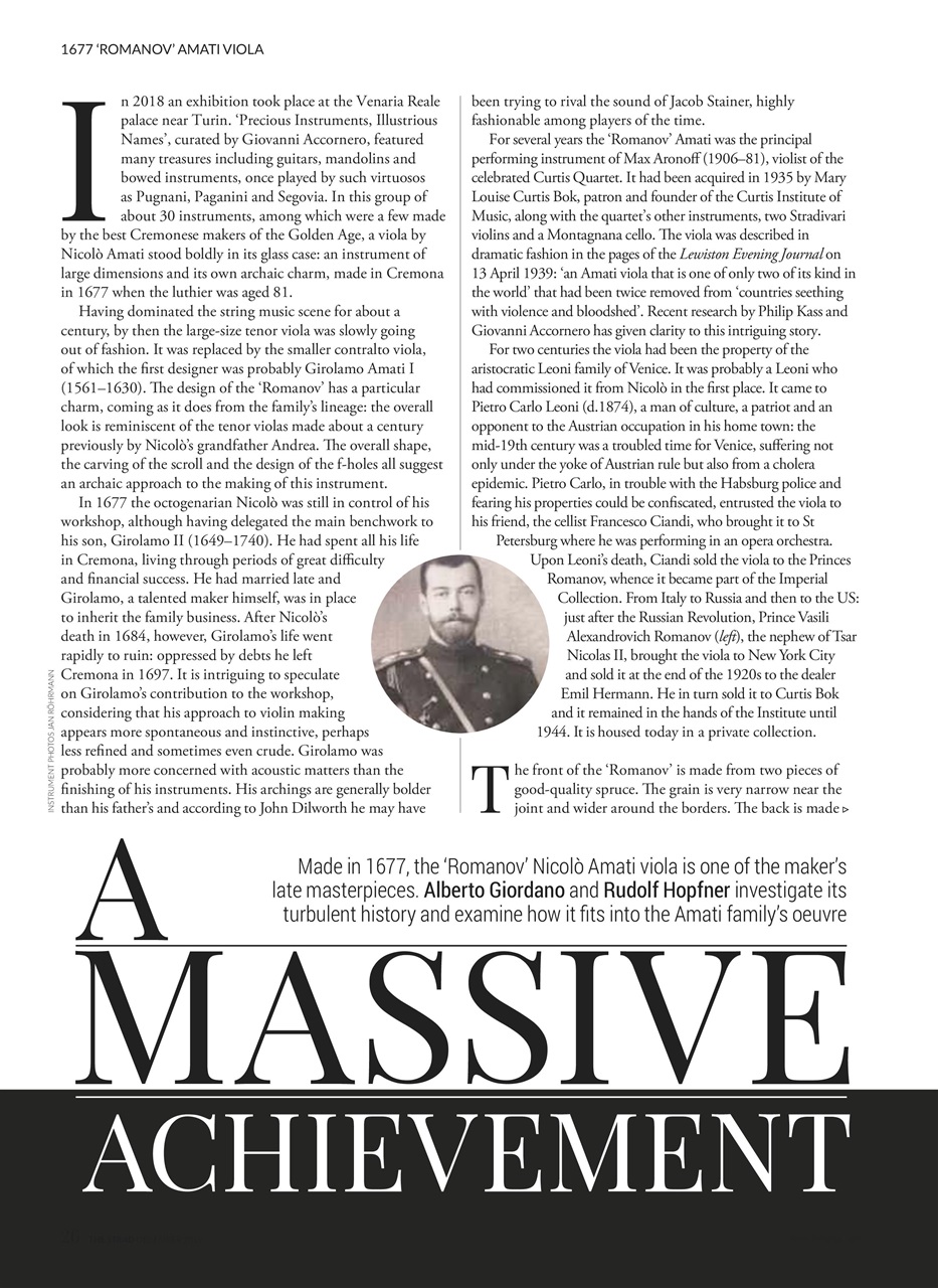 The Strad Preview Pages