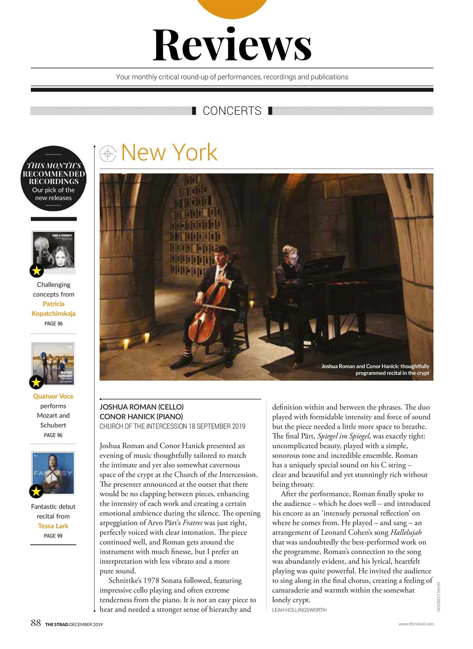 The Strad Preview Pages