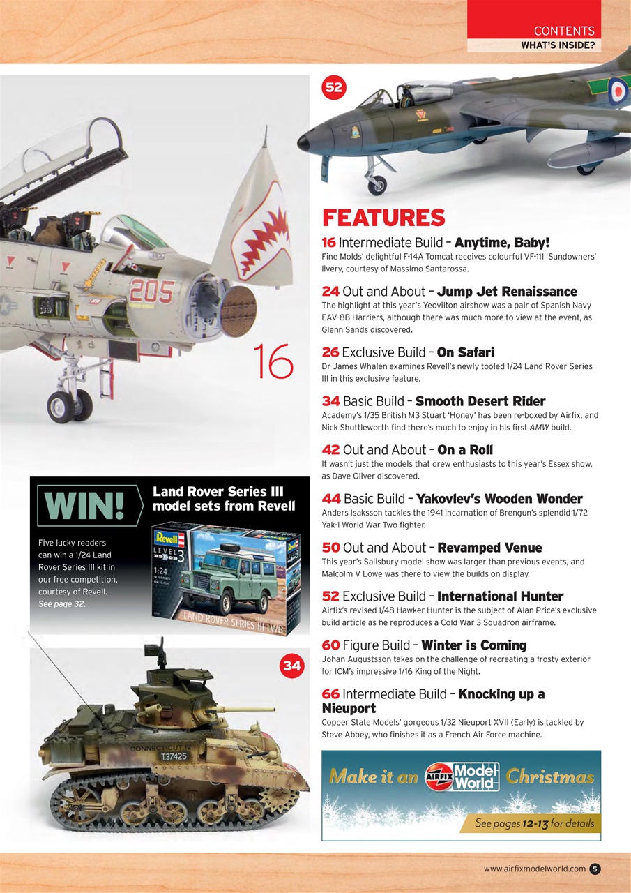 Airfix Model World Preview Pages