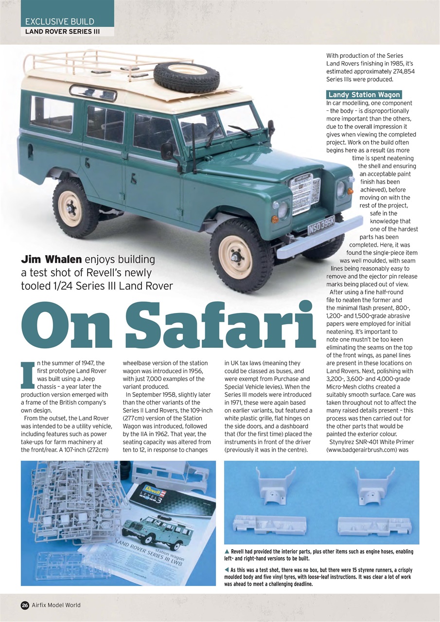 Airfix Model World Preview Pages