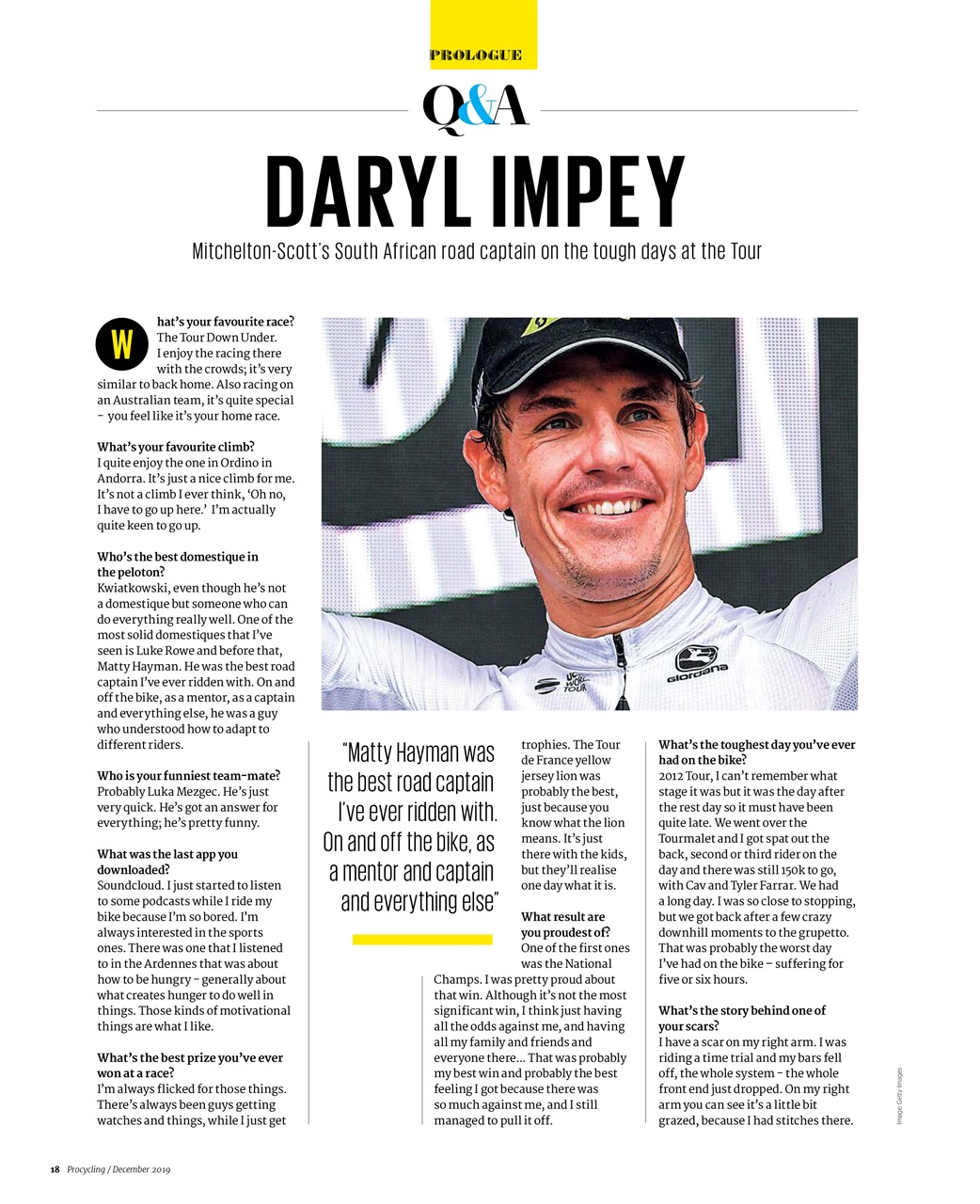 Procycling Preview Pages