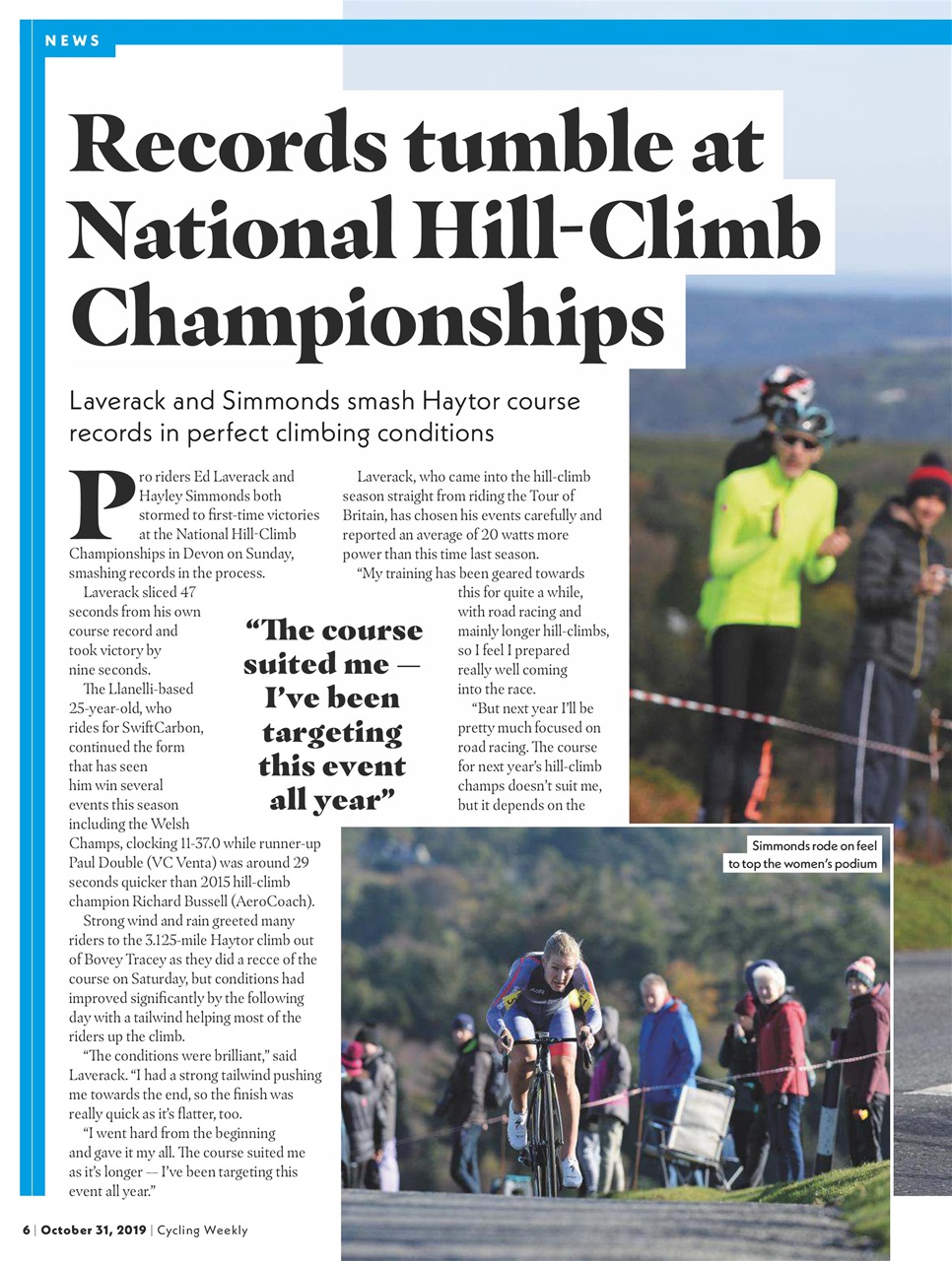 Cycling Weekly Preview Pages