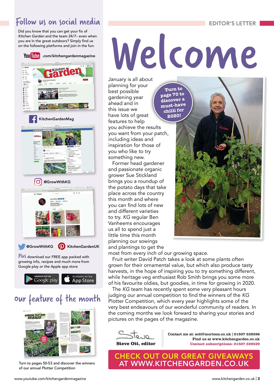 Kitchen Garden Magazine Preview Pages