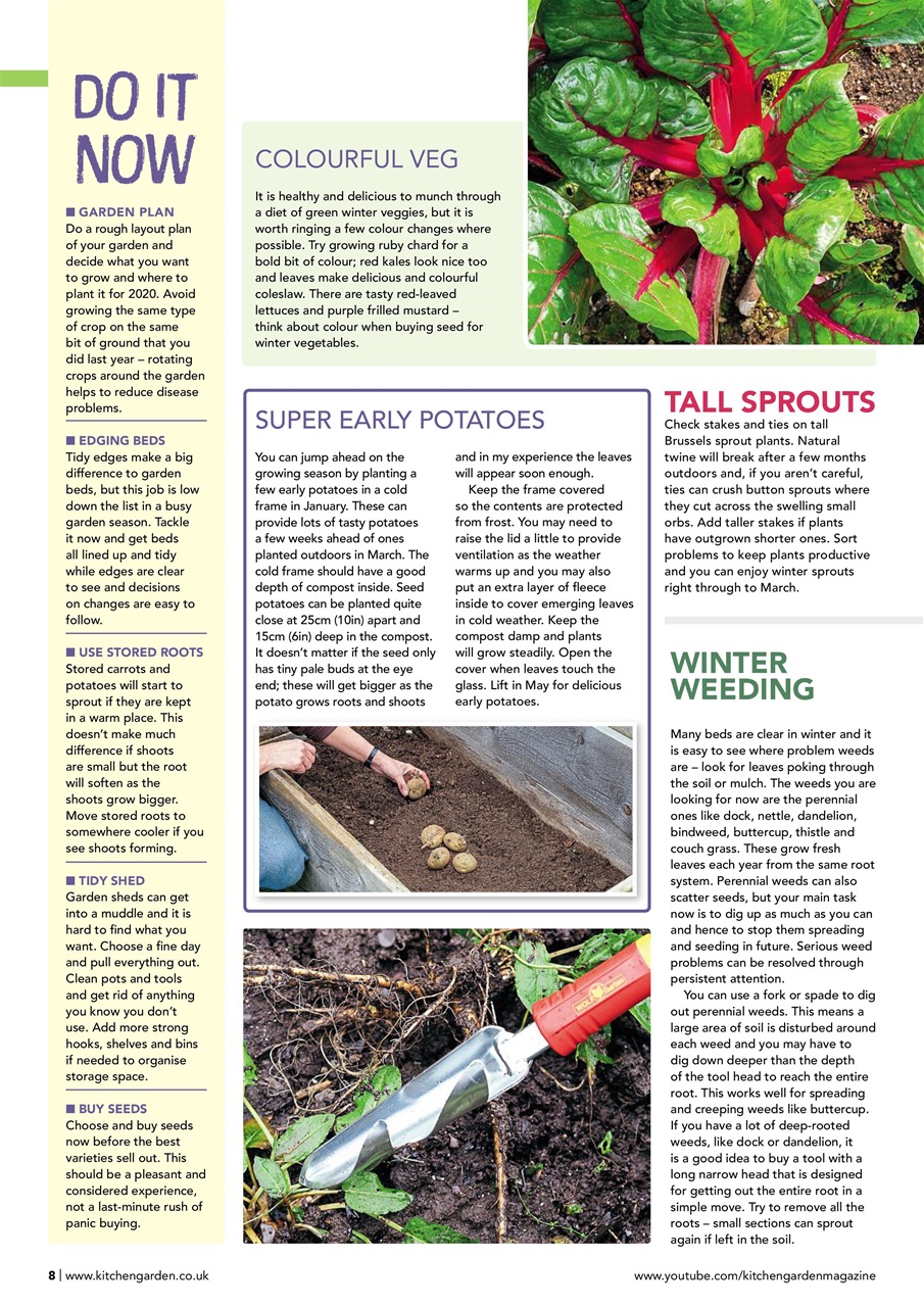 Kitchen Garden Magazine Preview Pages