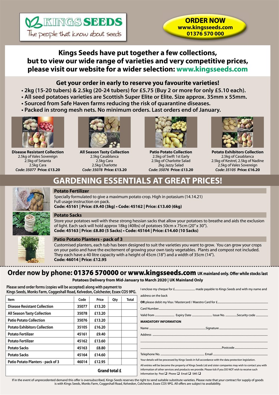 Kitchen Garden Magazine Preview Pages