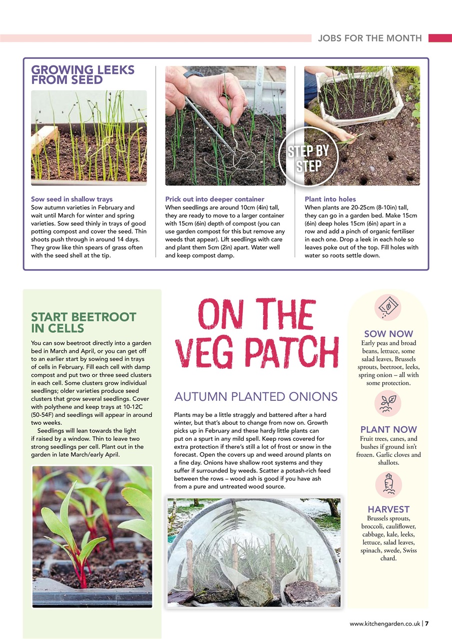 Kitchen Garden Magazine Preview Pages
