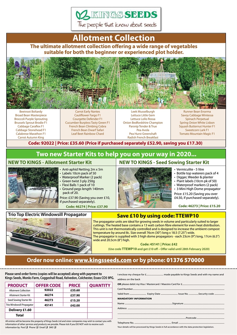 Kitchen Garden Magazine Preview Pages
