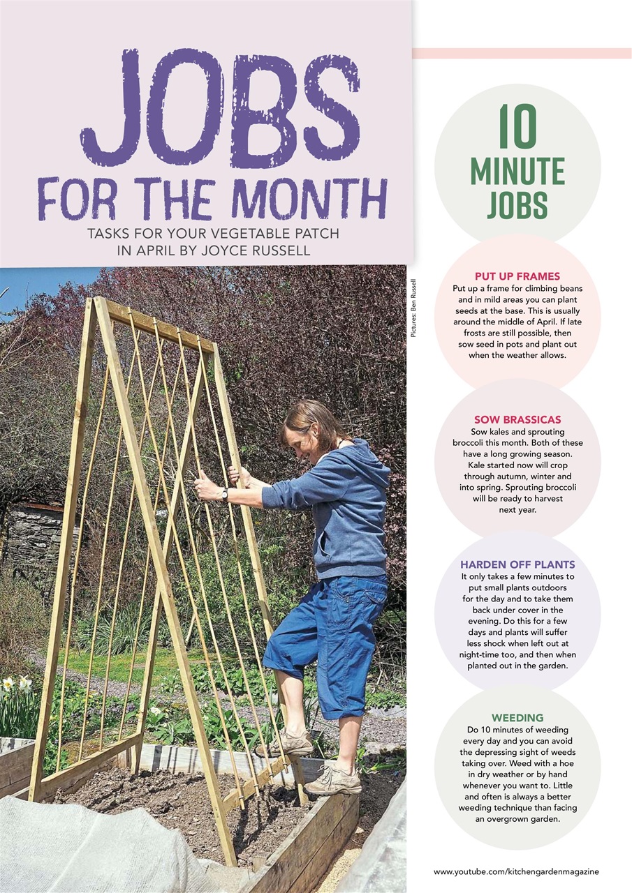 Kitchen Garden Magazine Preview Pages