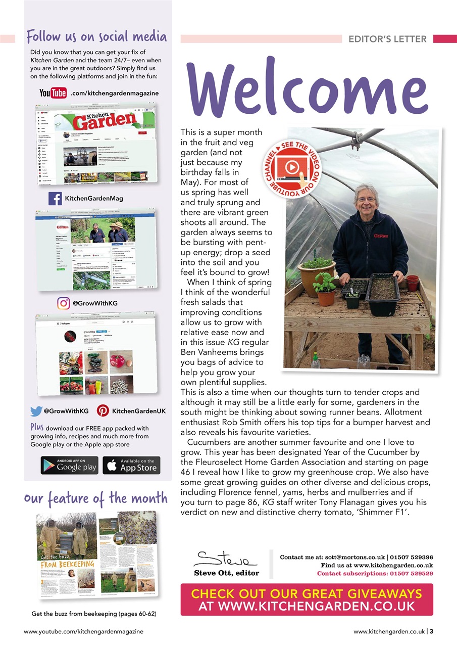 Kitchen Garden Magazine Preview Pages