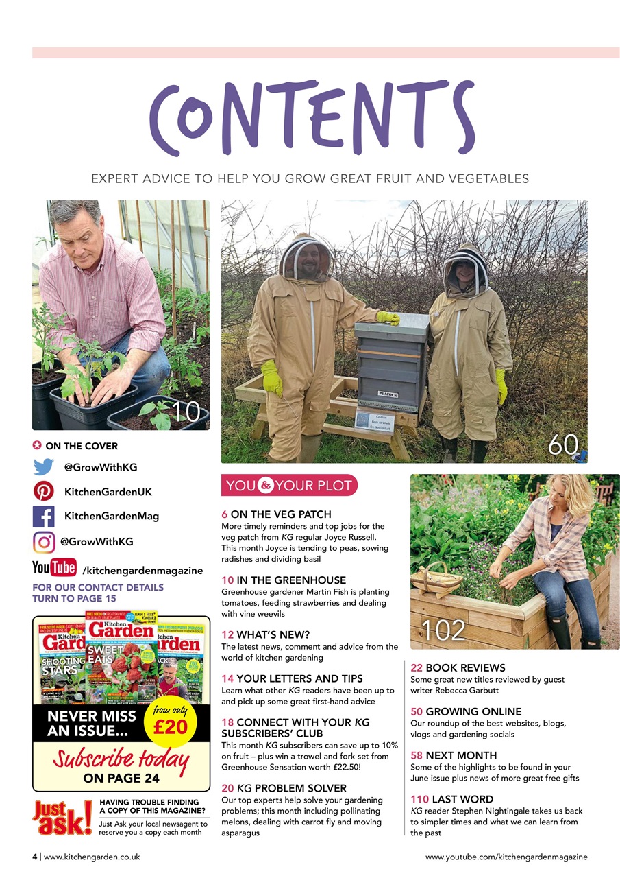 Kitchen Garden Magazine Preview Pages