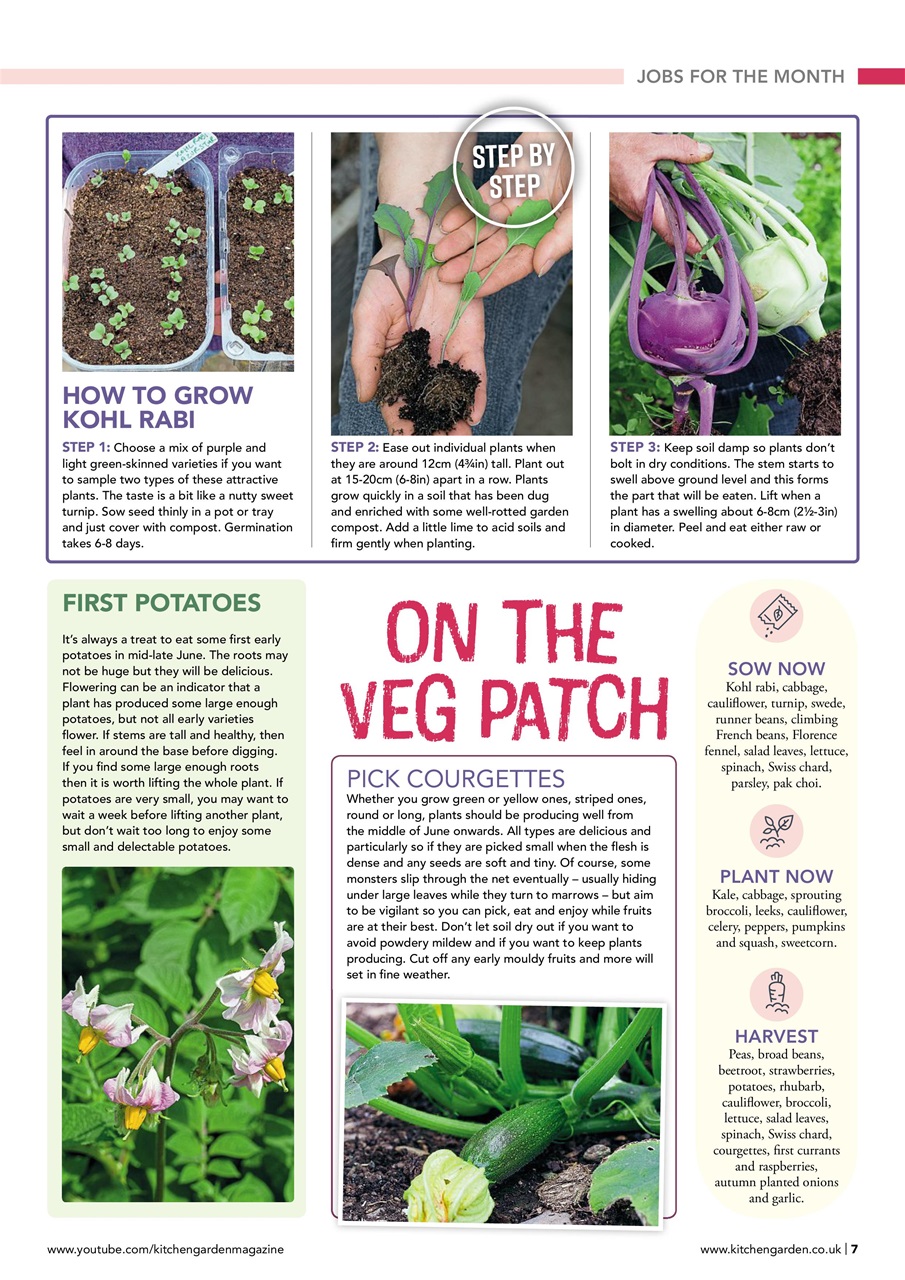 Kitchen Garden Magazine Preview Pages