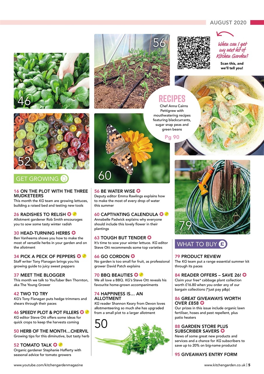 Kitchen Garden Magazine Preview Pages