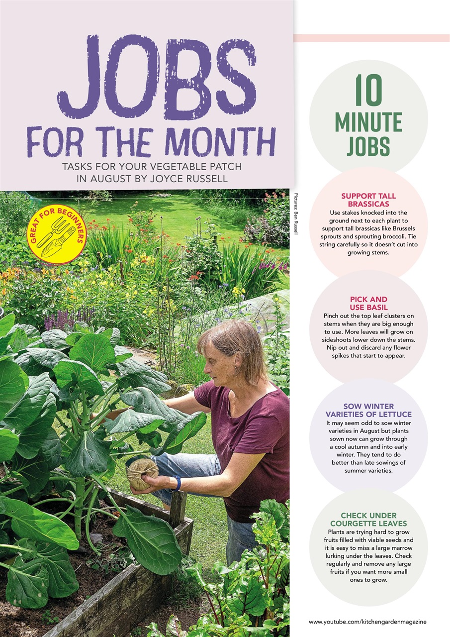 Kitchen Garden Magazine Preview Pages