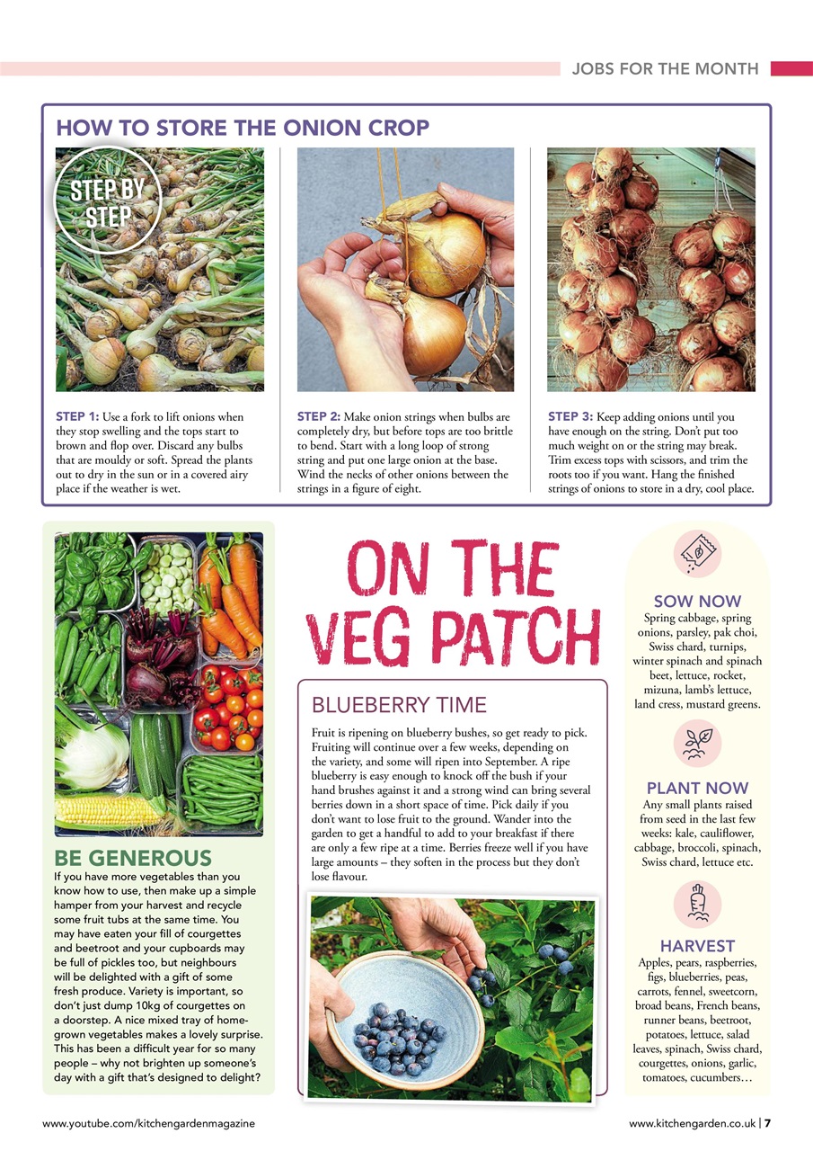 Kitchen Garden Magazine Preview Pages