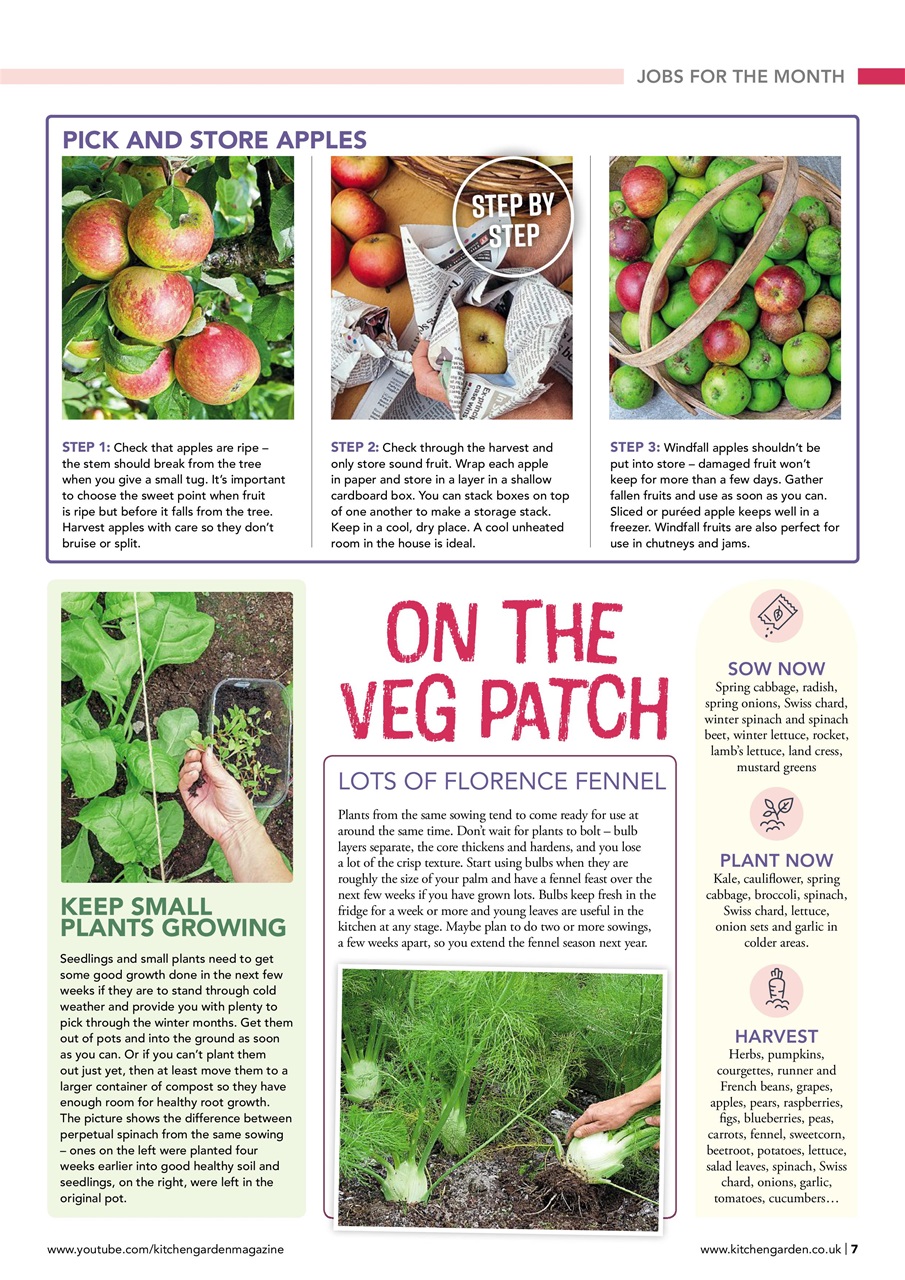 Kitchen Garden Magazine Preview Pages